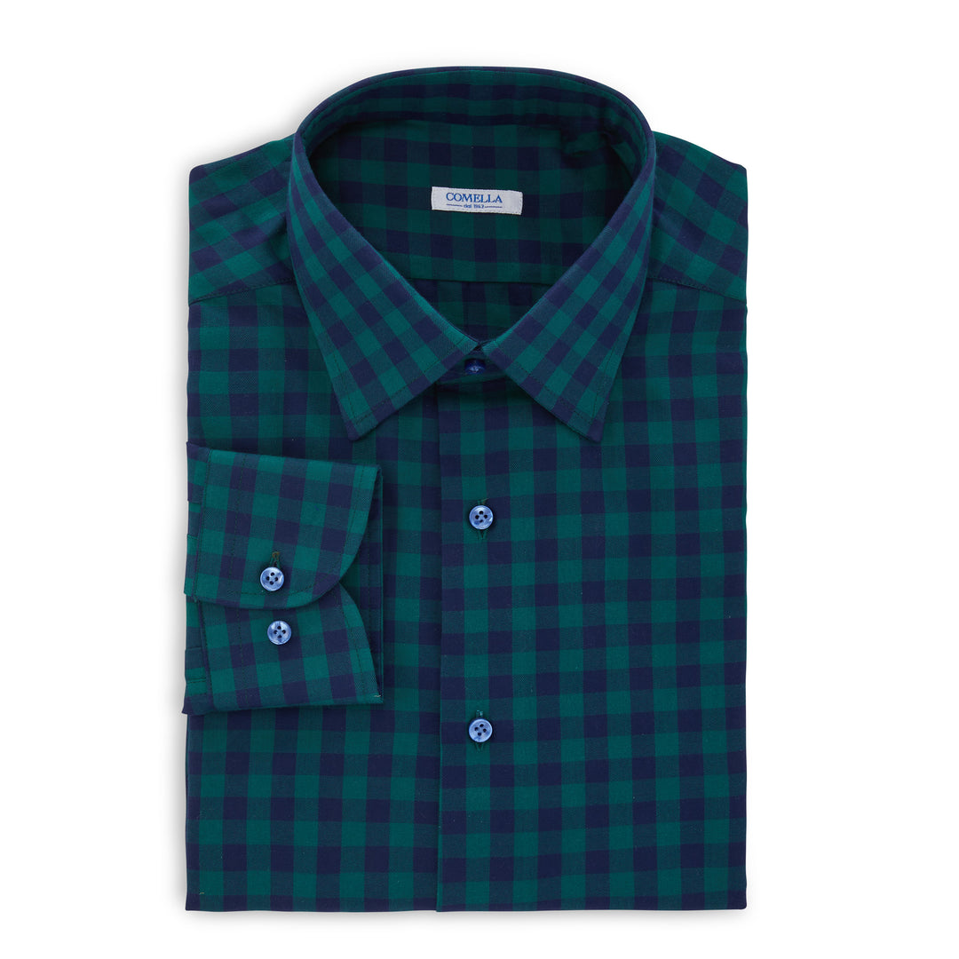 "The Grizzly" in Green/Blue Check