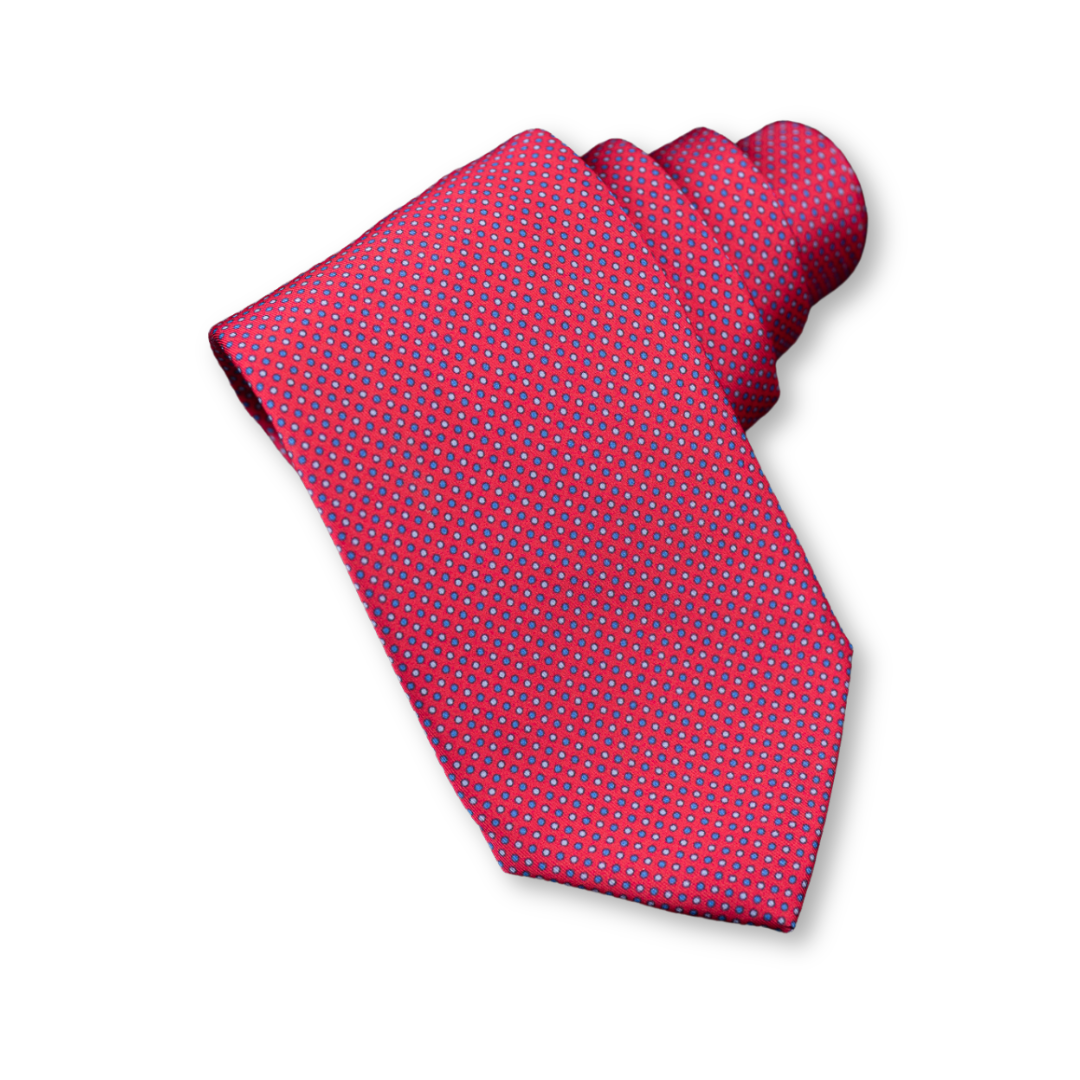 Red Silk Tie