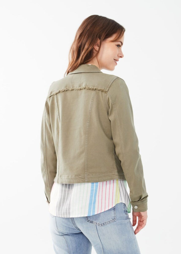 Euro Twill, Cropped Jacket