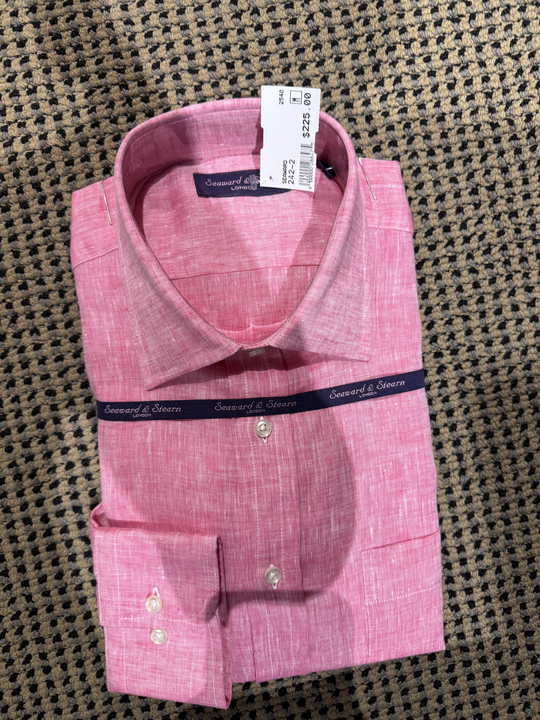 Spread Collar Shirt - Pink