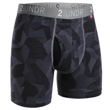 Swing Shift Boxer Brief - Black Camo