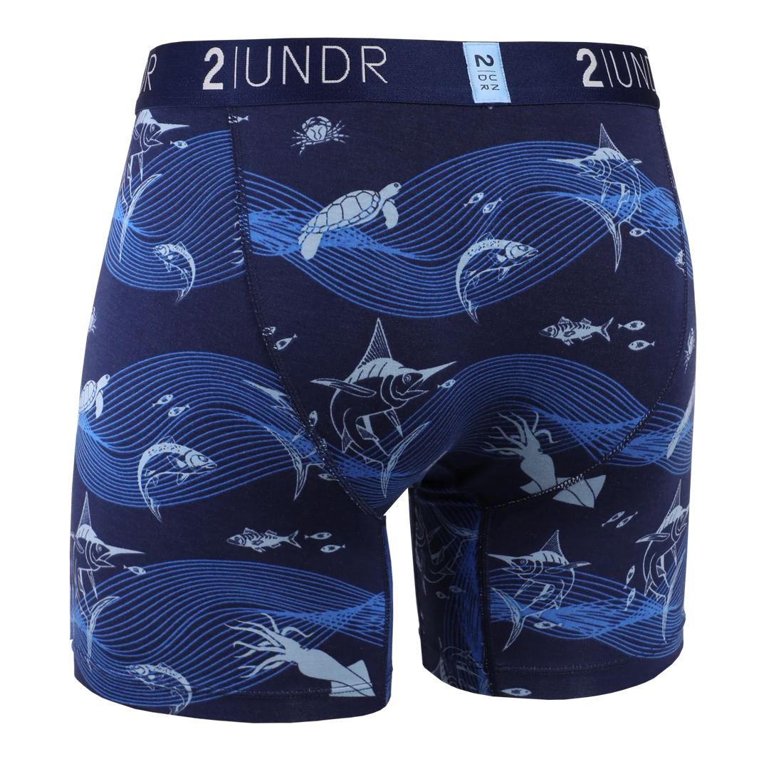 Swing Shift Boxer Brief - Deep Sea