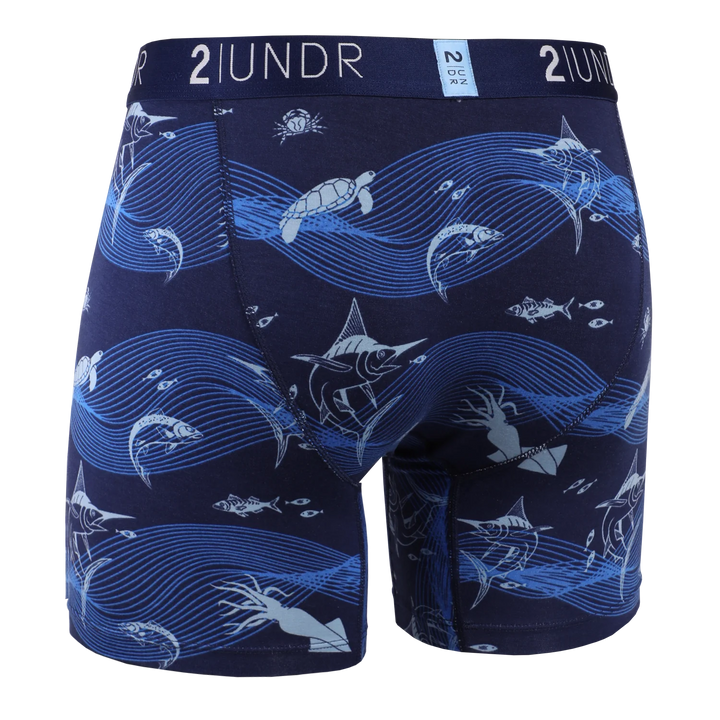 Swing Shift Boxer Brief - Deep Sea