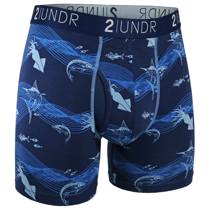 Swing Shift Boxer Brief - Deep Sea