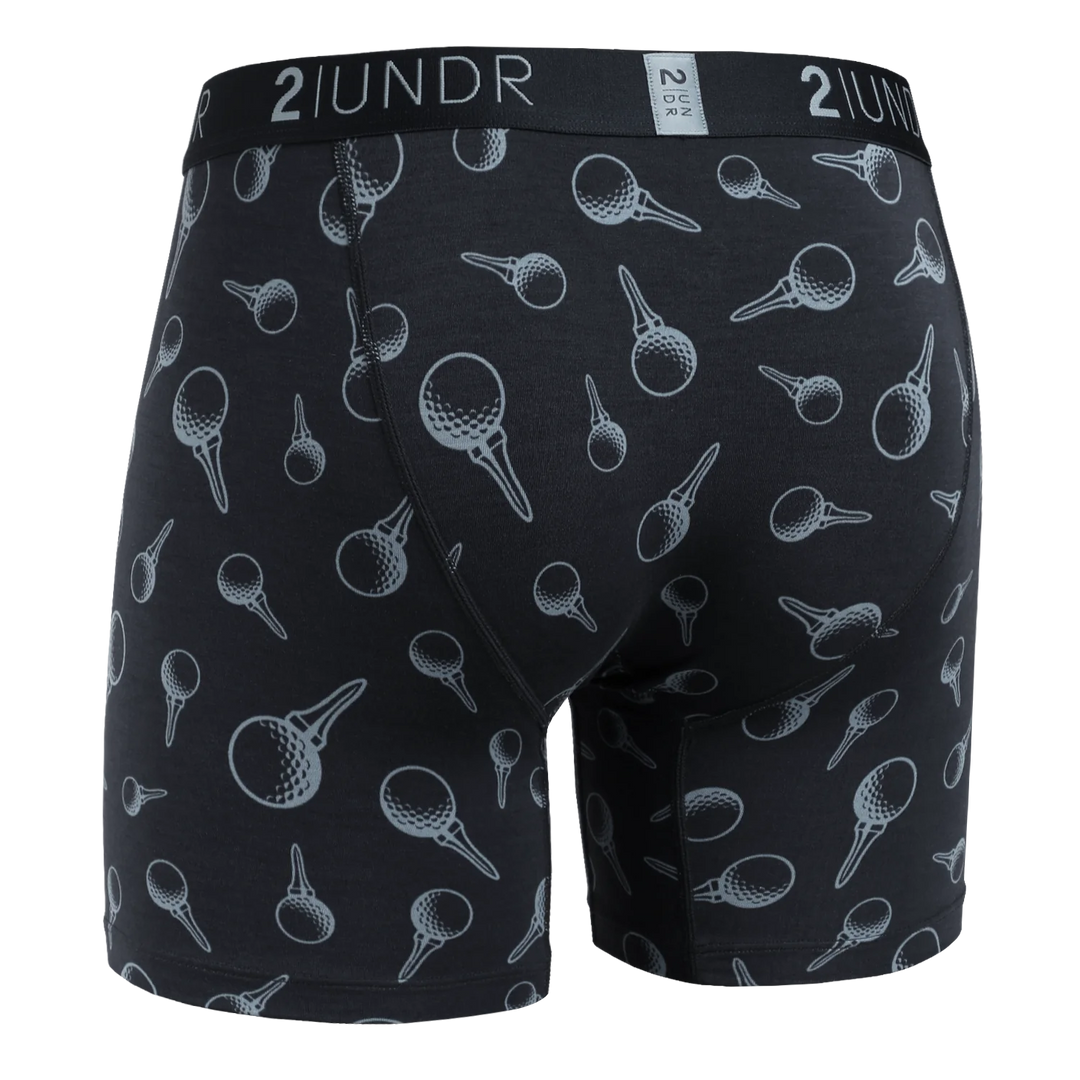 Swing Shift Boxer Brief - Black Tees