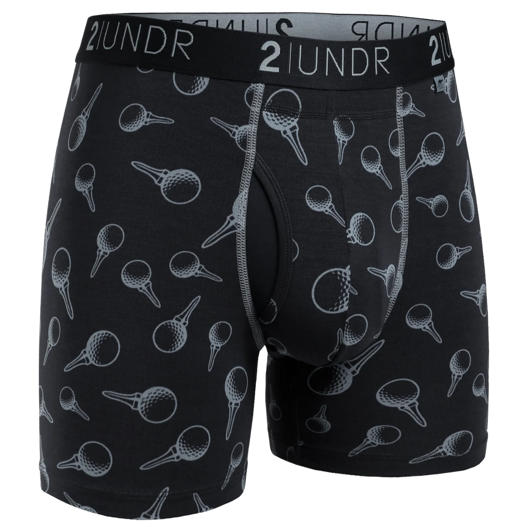 Swing Shift Boxer Brief - Black Tees