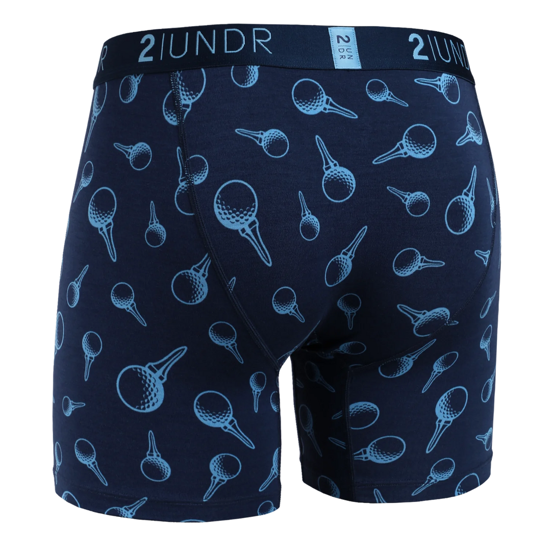 Swing Shift Boxer Brief - Blue Tees