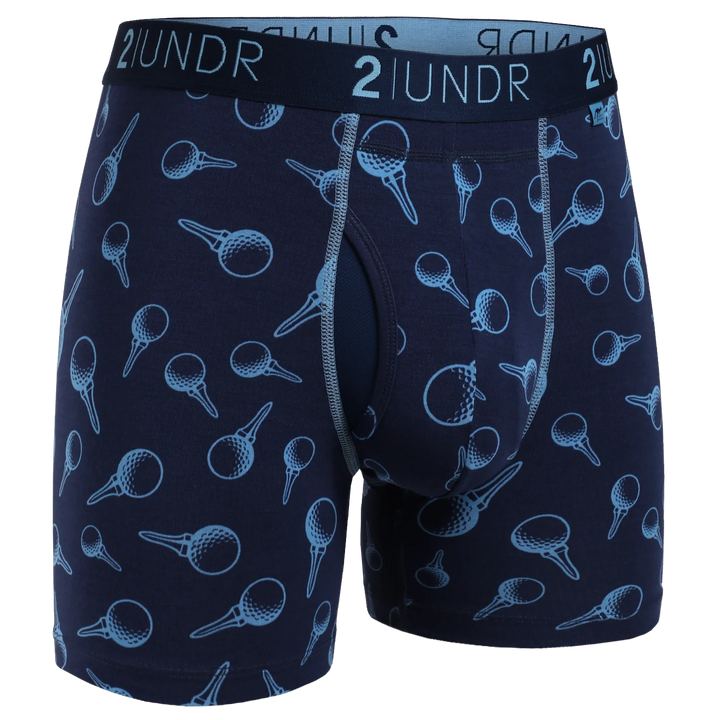 Swing Shift Boxer Brief - Blue Tees
