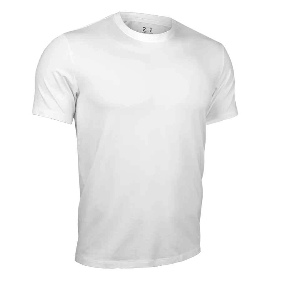 Luxury Crew Tee - White
