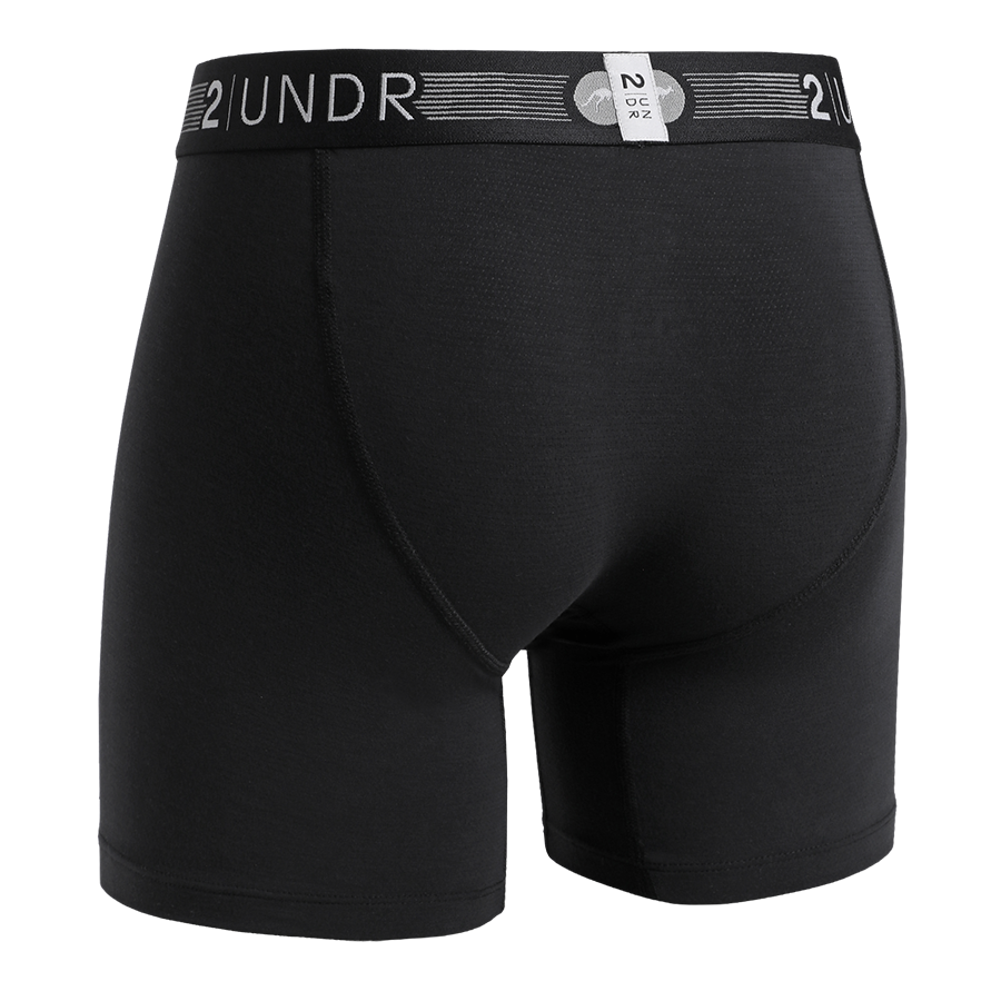 Flow Shift 6" Boxer Brief - Black
