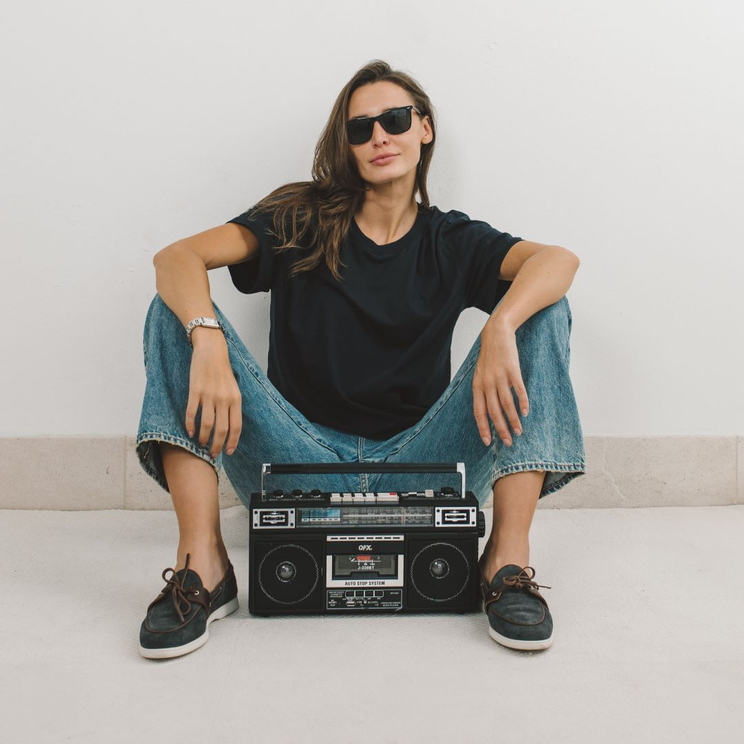 Women's Blue Suede Barca Yacht Loafer