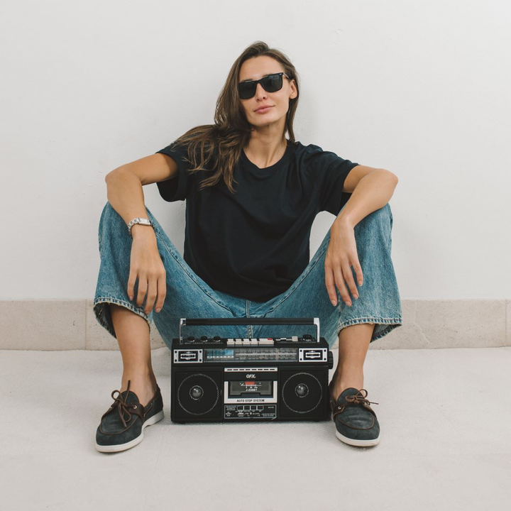 Women's Blue Suede Barca Yacht Loafer