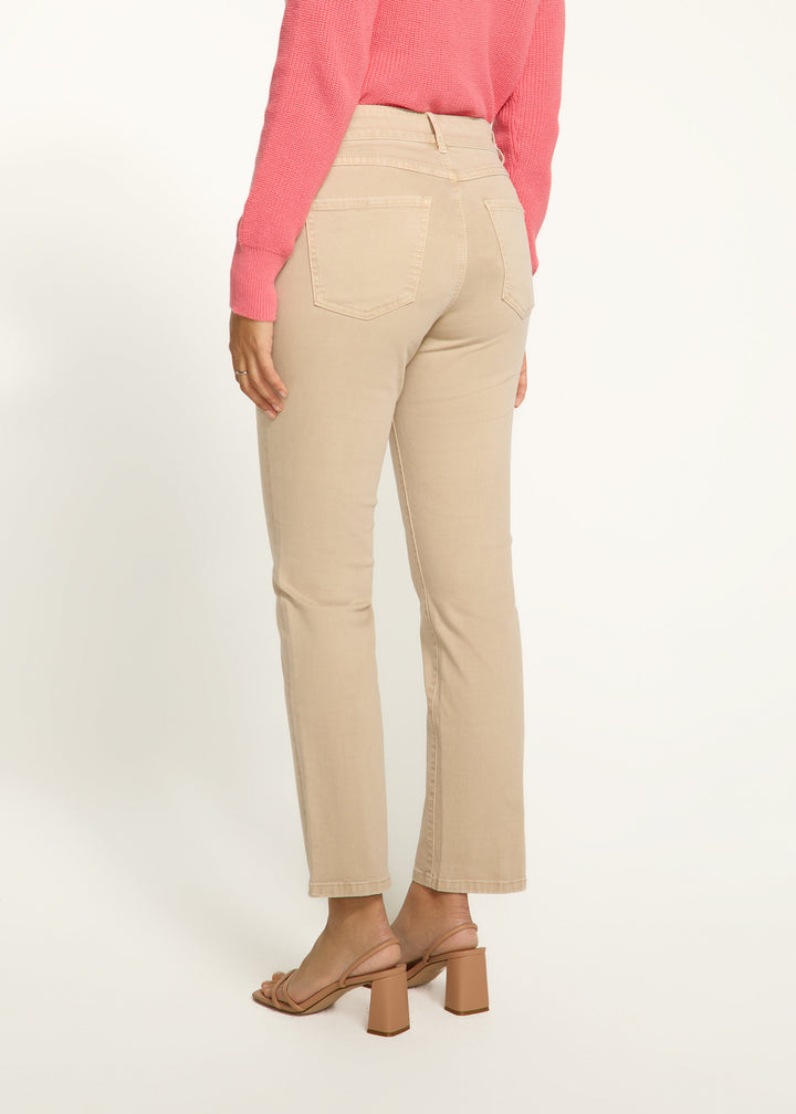 Christina Straight Leg Denim - Sandstone