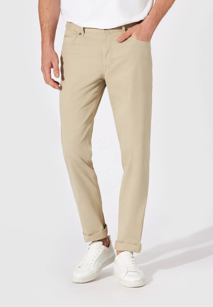 Dude - Essential Cotton Pants - Beige