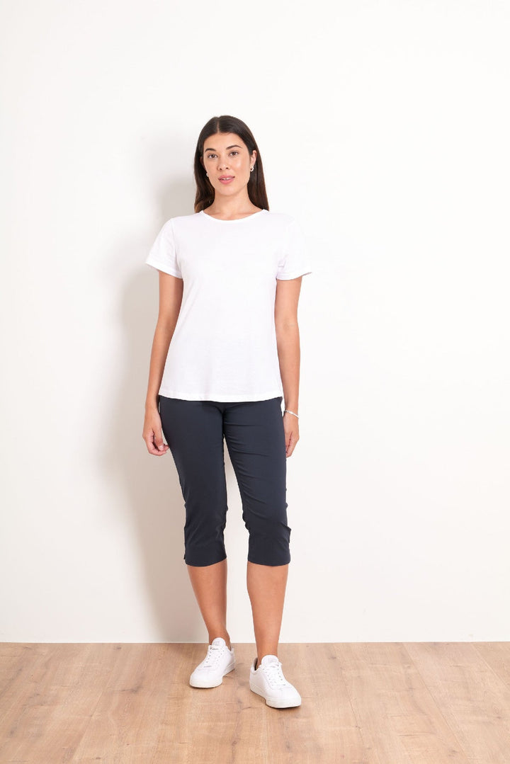Split ENZ Trapeze Pant - True Navy