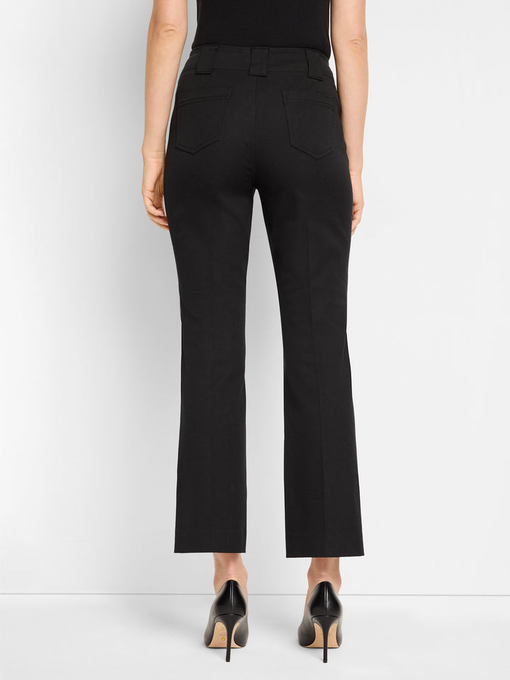 28" Plaza Demi Boot Leg Patch Pocket Ankle Pant