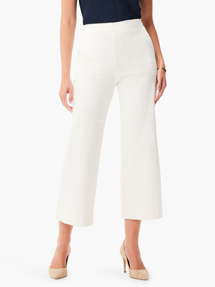 Denim 25" All Day Wide Leg Jeans - Paper White