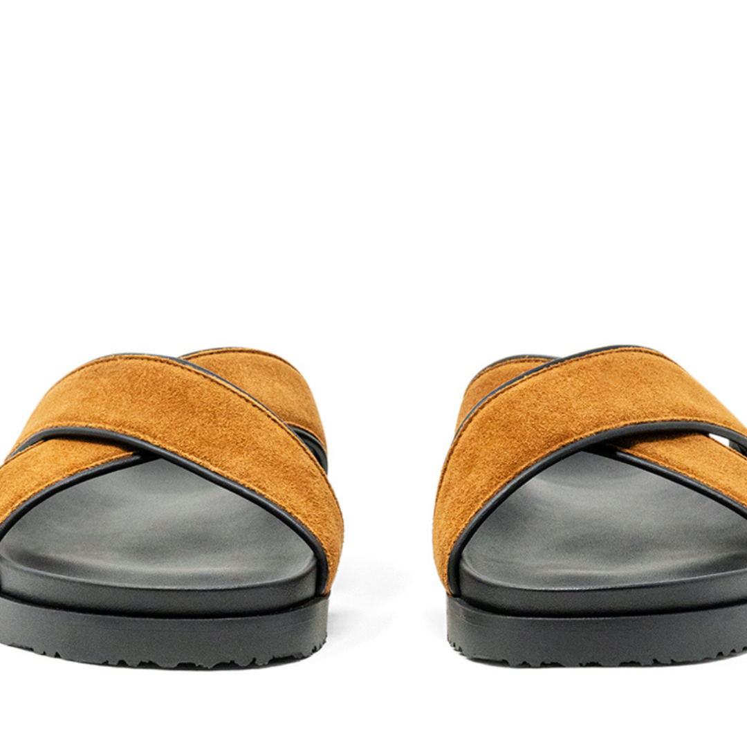 Women's Tan Amalfi Crossover Sandal