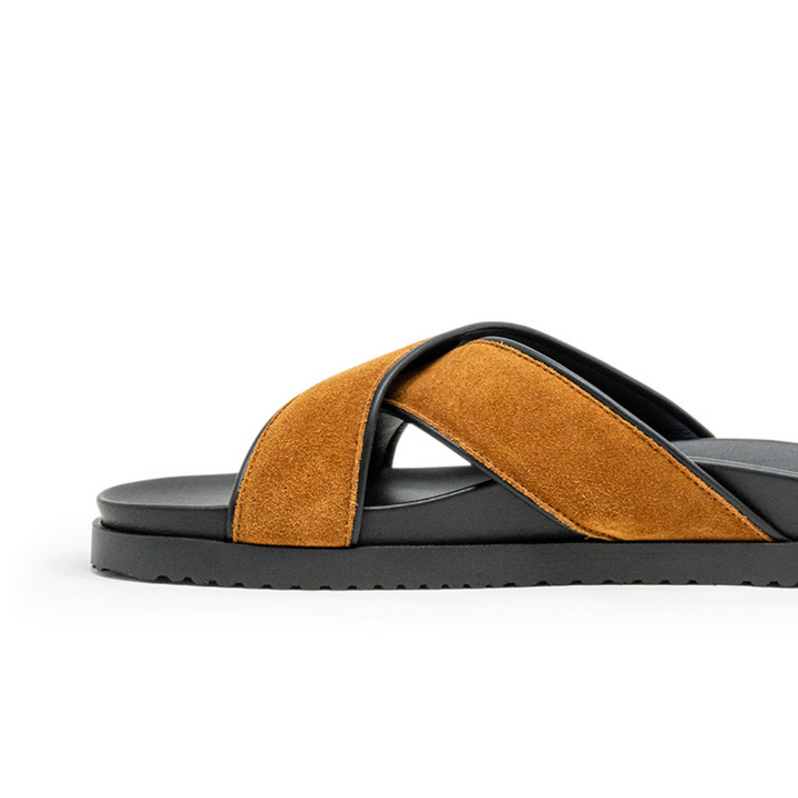 Women's Tan Amalfi Crossover Sandal