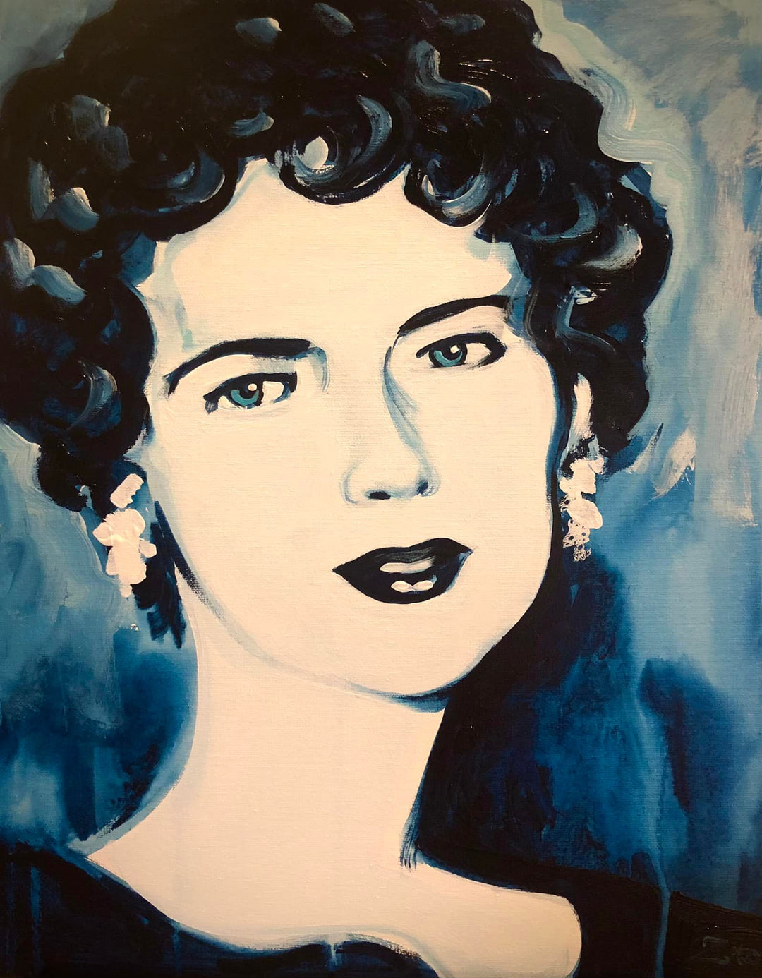 Bergamotto Mom Acrylic Portrait