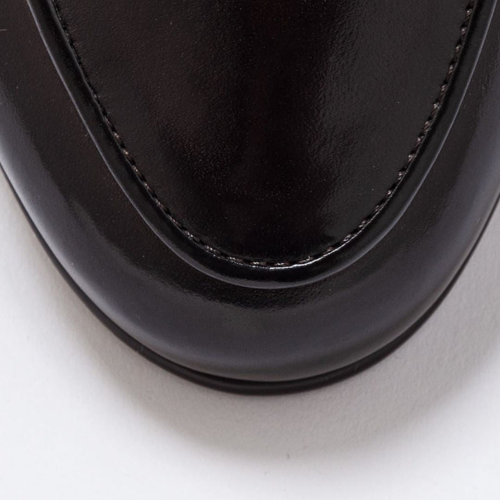 Women's Black Leather Milano Loafer