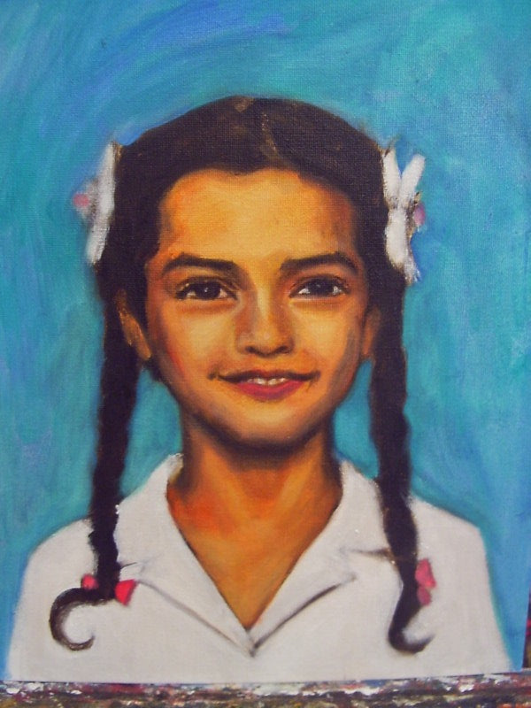 Marcelita Acrylic Portrait