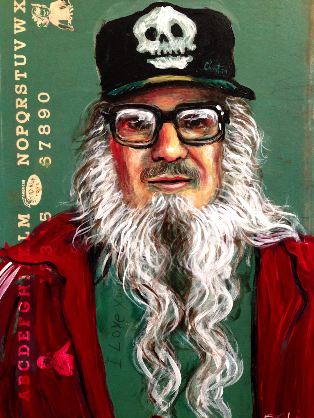 Clayton Patterson Acrylic Portrait