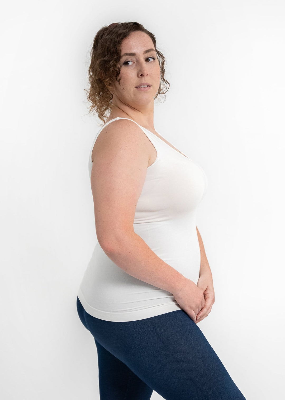 Reversible Tank - White