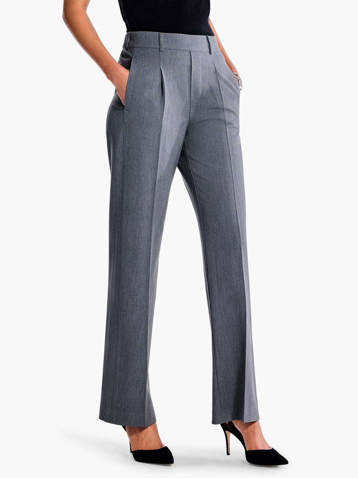31" The Avenue Wide Leg Pleated Pant