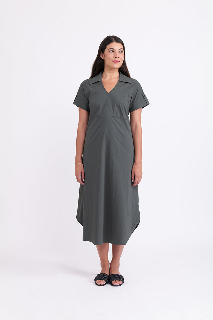 Easy Going Dress - Viridian