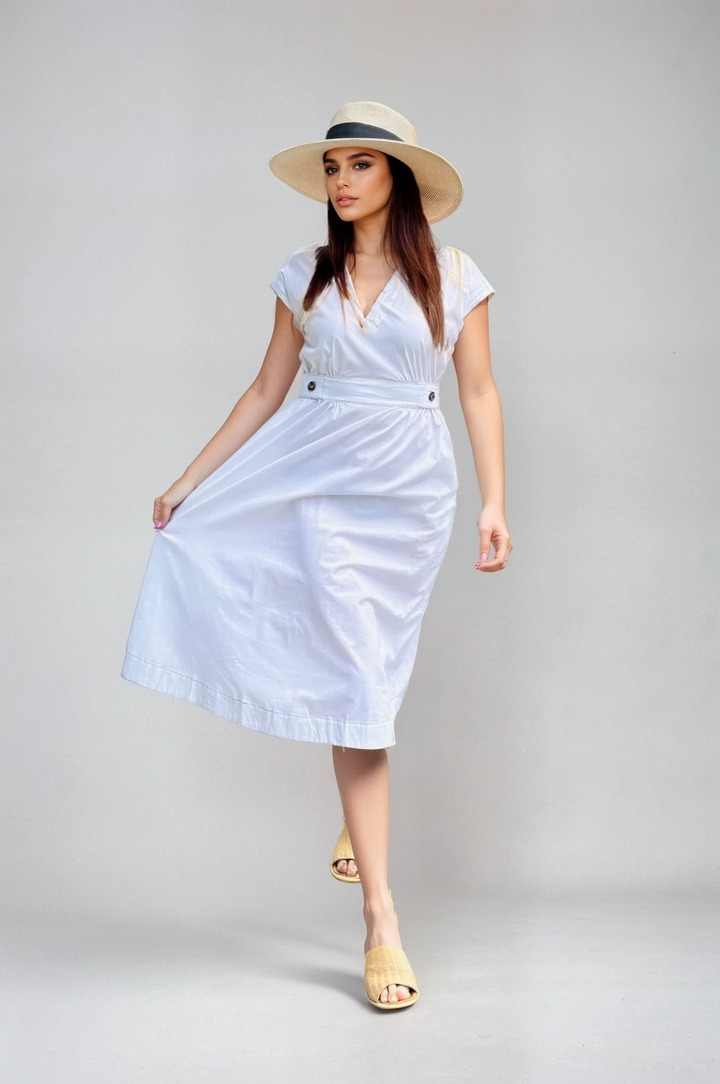 Sew Chic Dress - White
