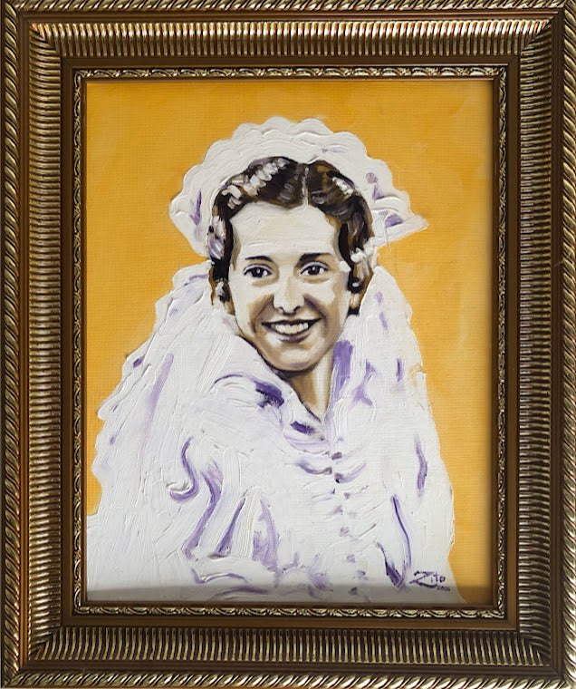 Gramma Motto Wedding Acrylic Portrait