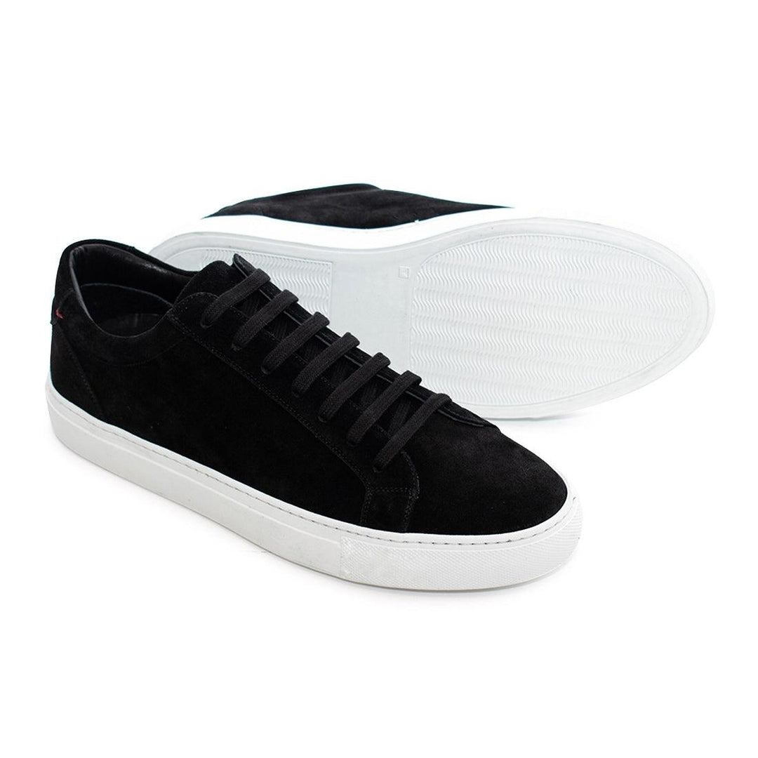 Women's Black Suede Sardegna Sneaker II