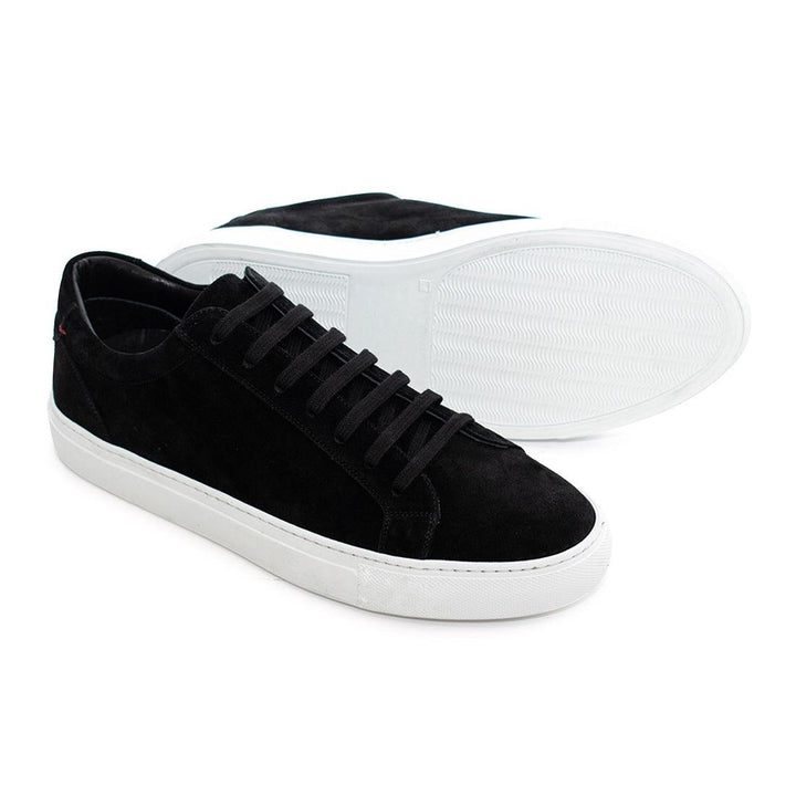 Women's Black Suede Sardegna Sneaker II