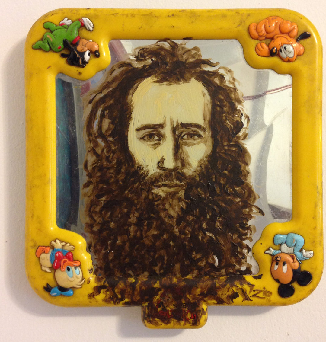 Matthew Silver Acrylic Portrait