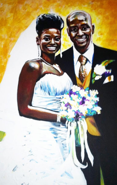 Mfuko Wedding Acrylic Portrait