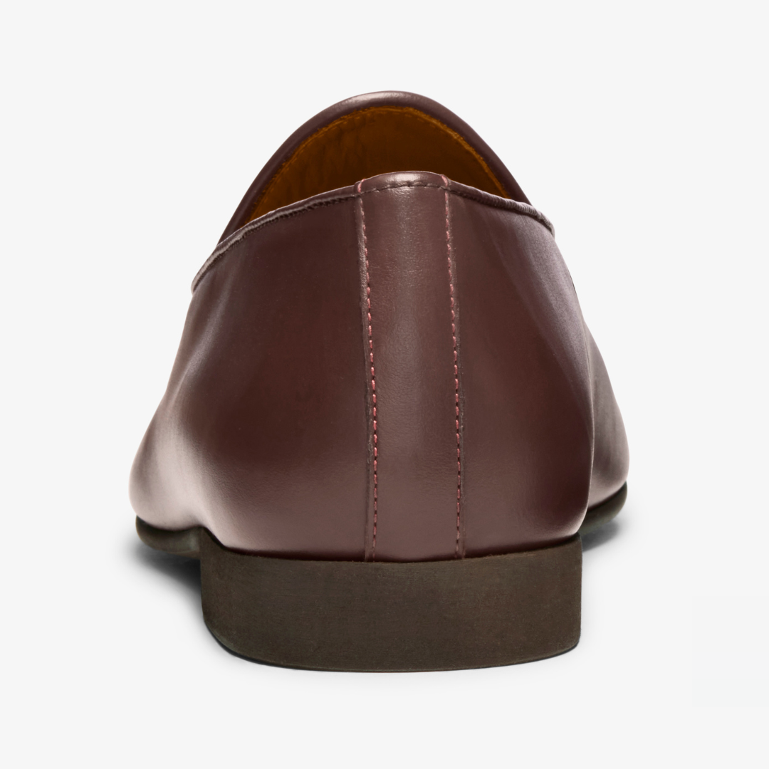 Women's Brown Leather Milano Loafer