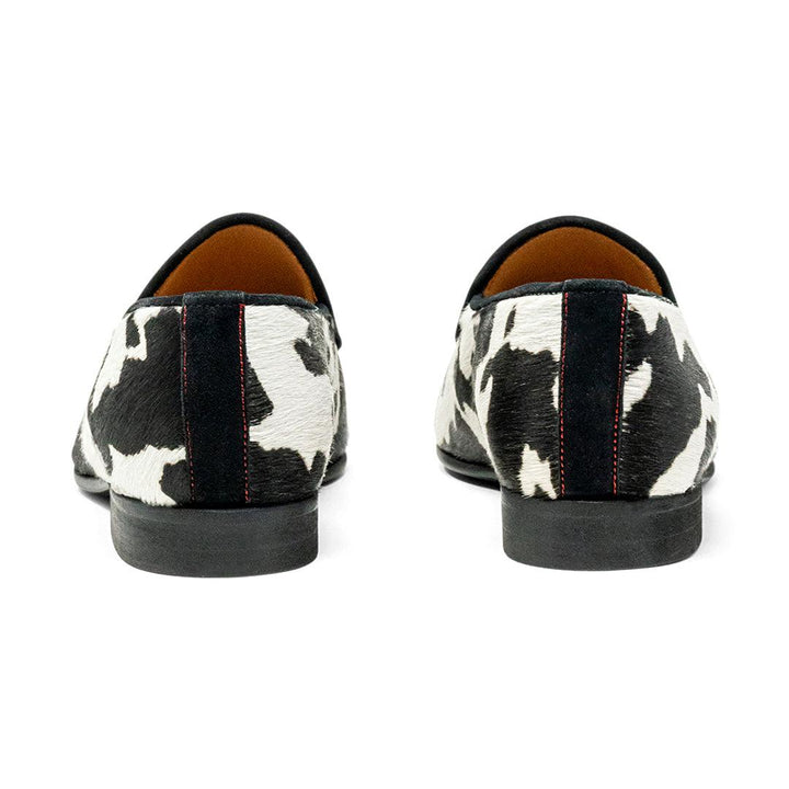 Womens Cow Print Milano Loafer