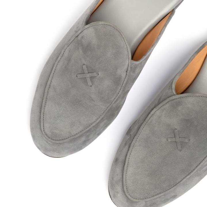 Women's Grigio Suede Milano Mule