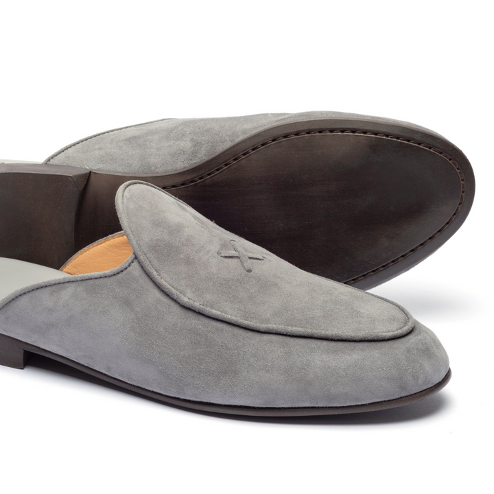 Women's Grigio Suede Milano Mule