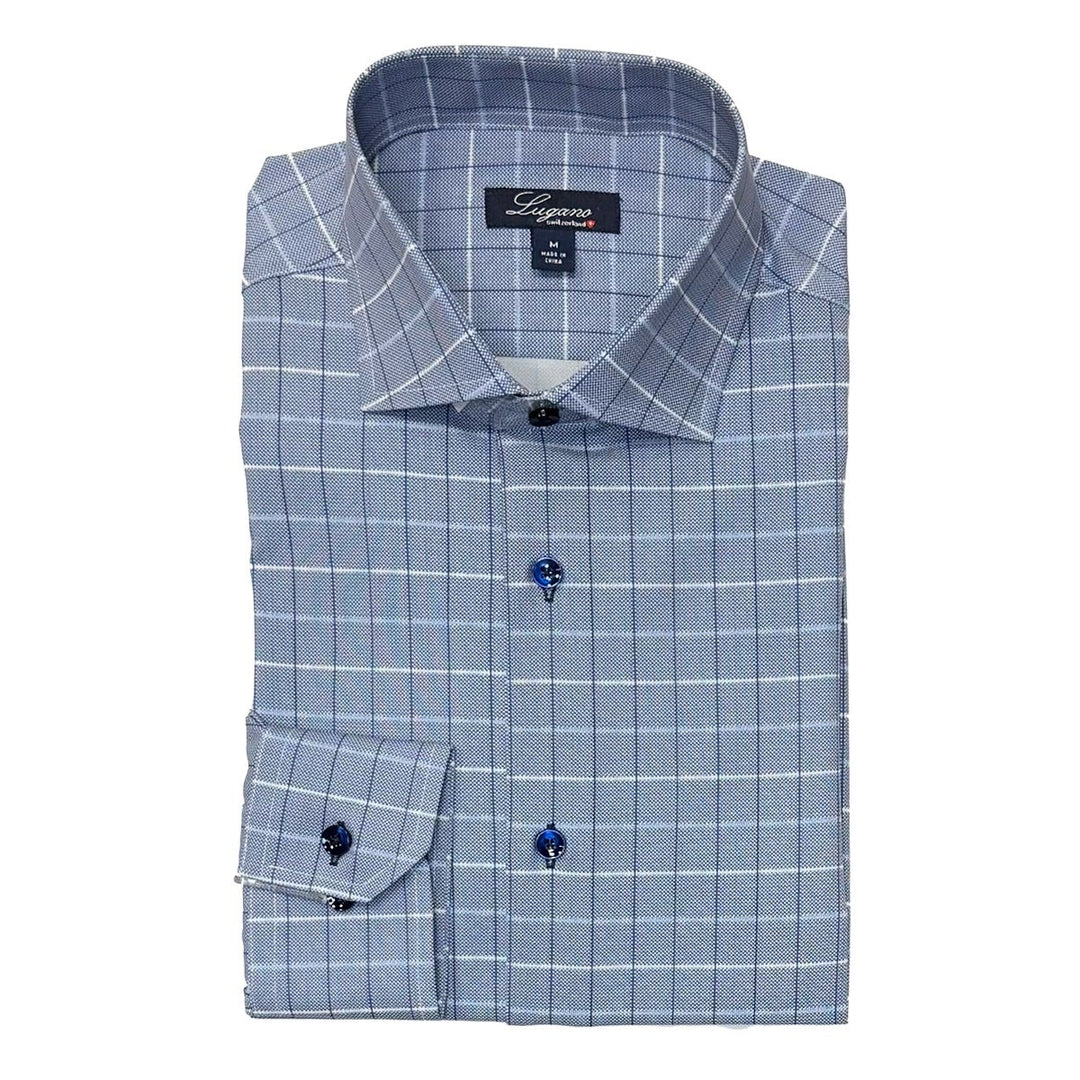 Lugano - BLUE Casual Shirt