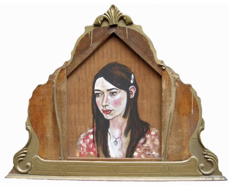 Oriane Danel Painting Acrylic Portraits