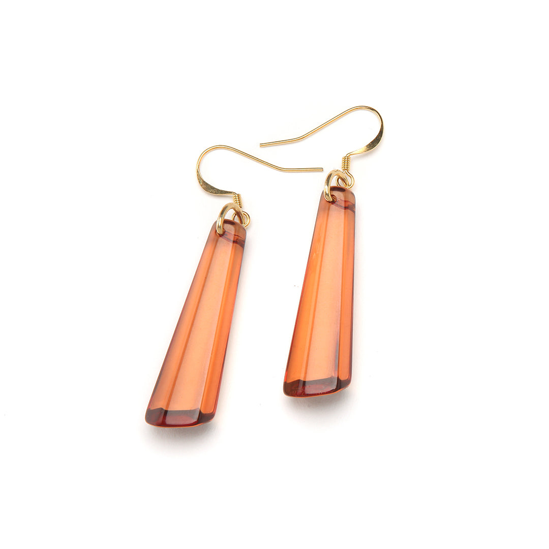 Crystal Drop Earring Honey