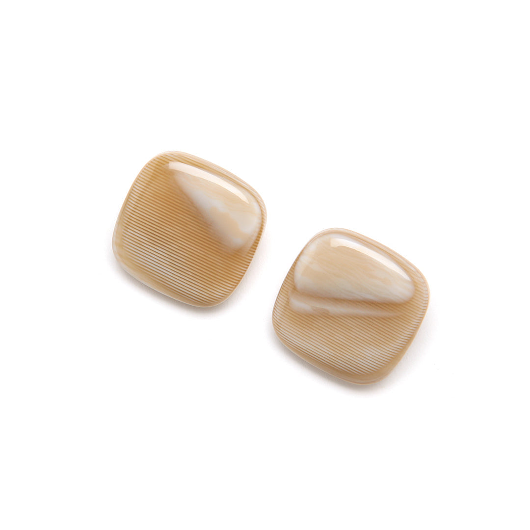 Lara Clip Earring Camel