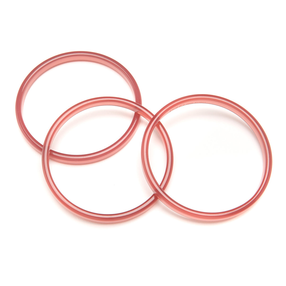 Twiggy Bangle Set of 3 Cerise