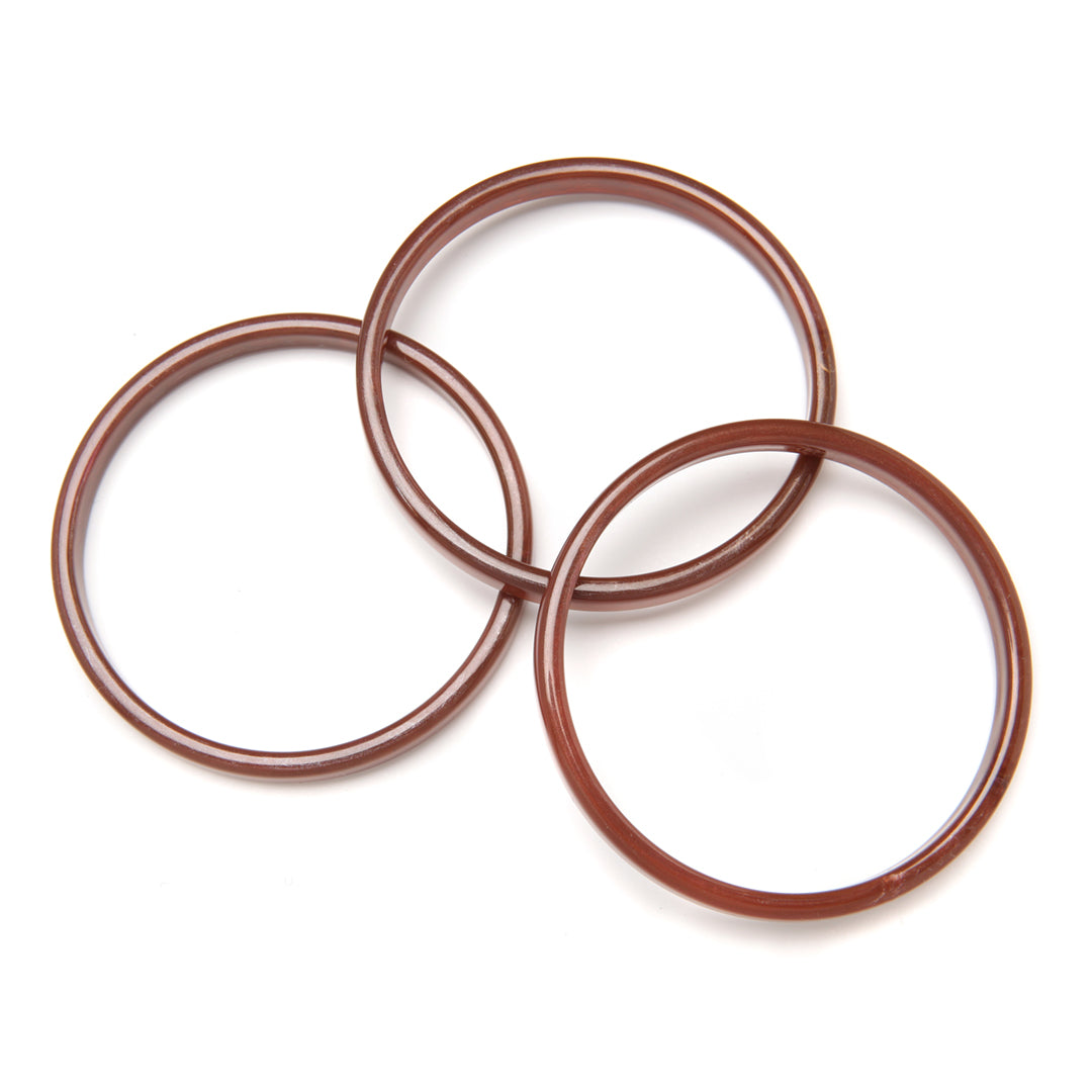 Twiggy Bangle Set of 3 Currant