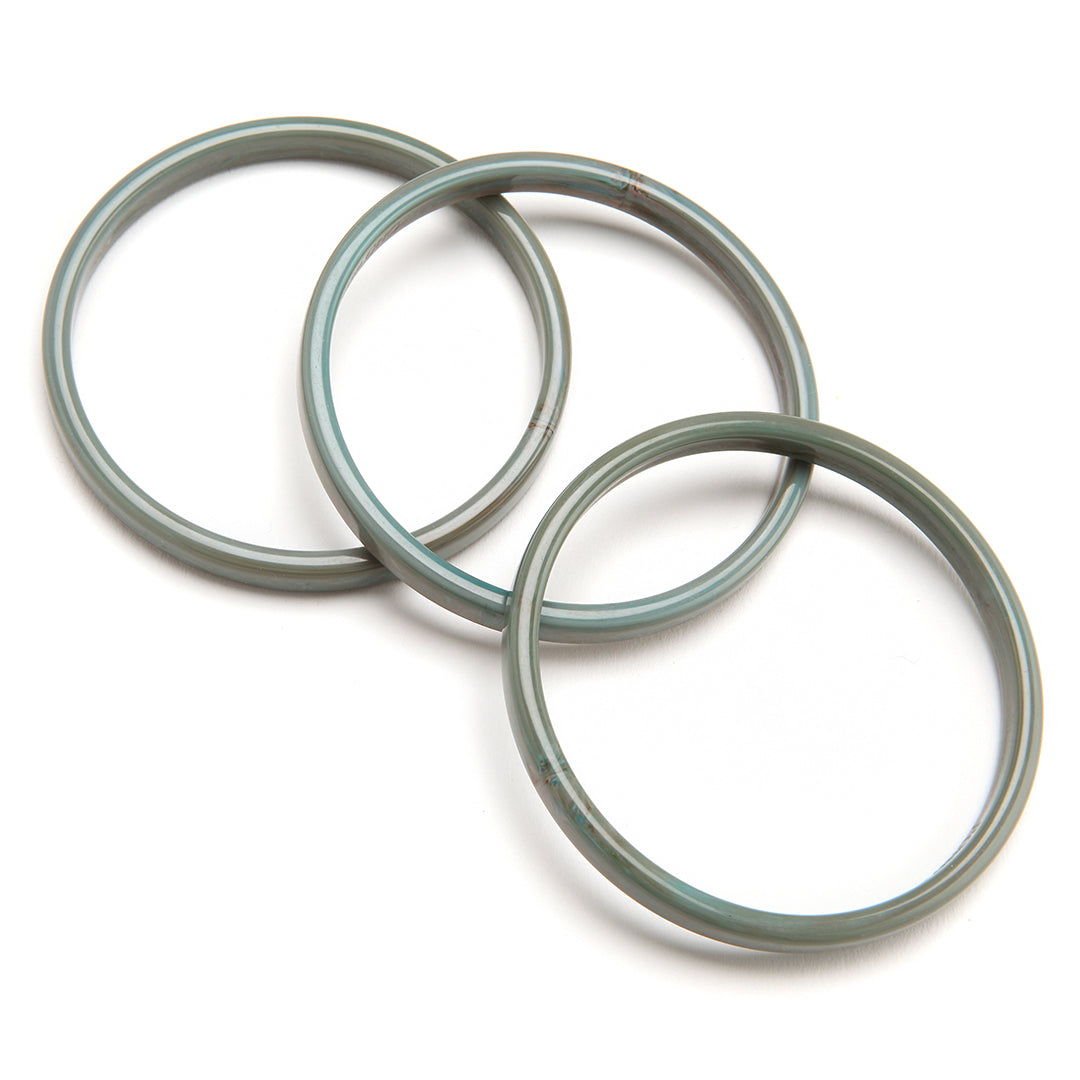 Twiggy Bangle Set of 3 Peacock
