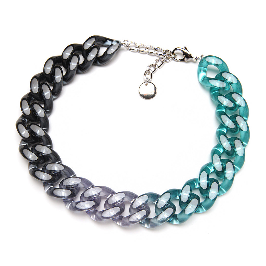 Colette Plume Necklace Seamist