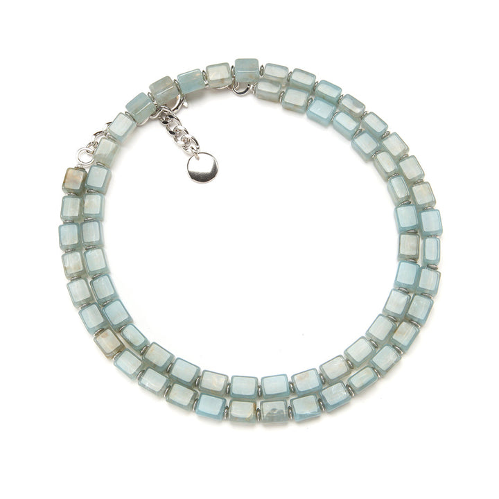 Suzanna Resin Necklace Sky