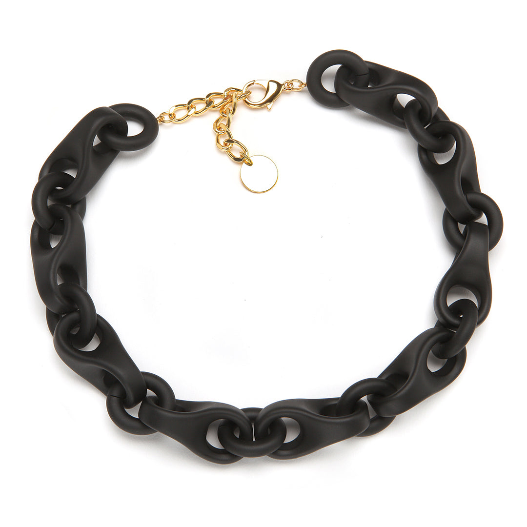 Audrey Barile Necklace Matte Black